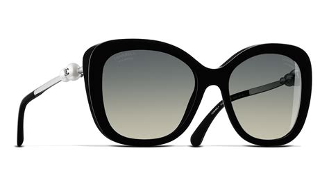 occhiali da sole chanel 5350|Occhiali da sole: Occhiali quadrati da sole, acetato Nero .